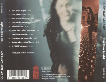 Ten Year Night - Kaplansky, Lucy