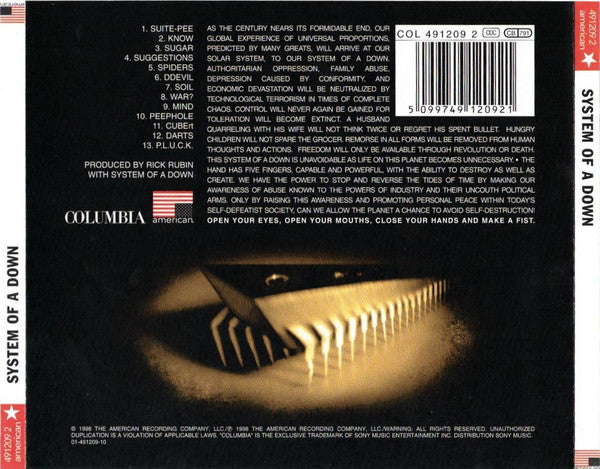 System Of A Down/Steal This Album [Import] - System Of A Down