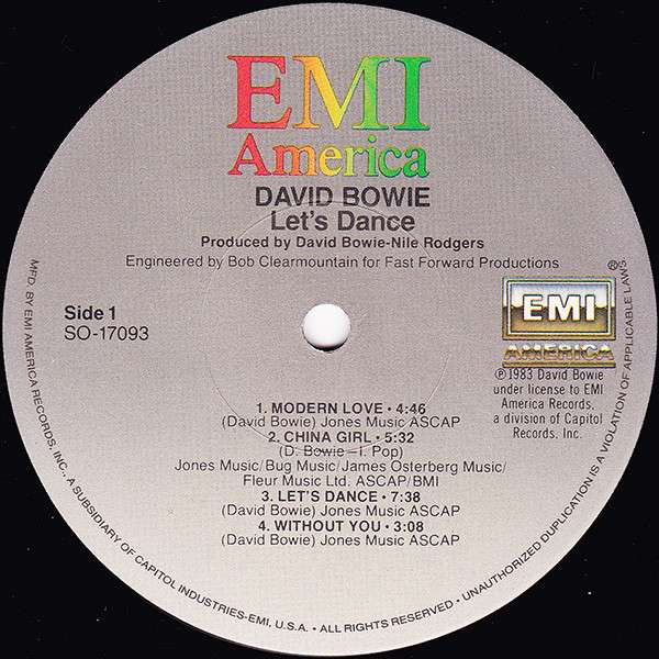 Let's Dance - Bowie, David