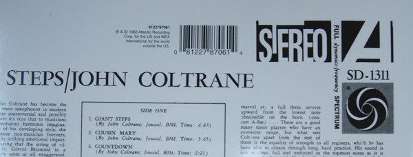 Giant Steps - Coltrane, John