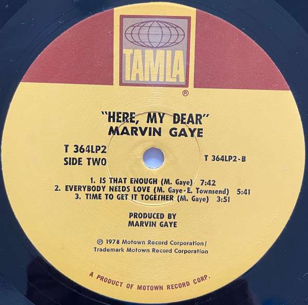 Here, My Dear - Gaye, Marvin