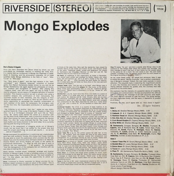 Mongo Explodes - Santamaria, Mongo Orchestra