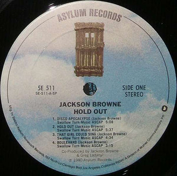 Hold Out - Browne, Jackson