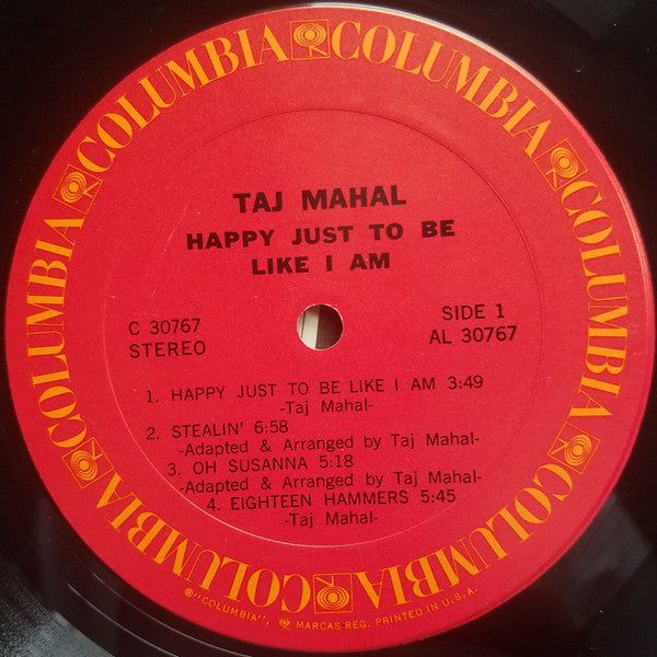 Happy Just To Be Like I Am - Taj Mahal