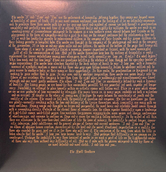 I And Love And You - Avett Brothers, The