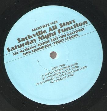 Saturday Night Function - Sackville All Stars