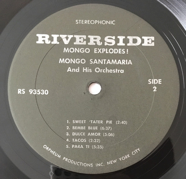 Mongo Explodes - Santamaria, Mongo Orchestra