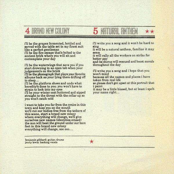 Give Up - Postal Service, The