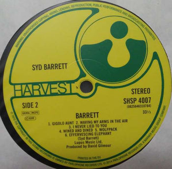 Barrett - Barrett, Syd