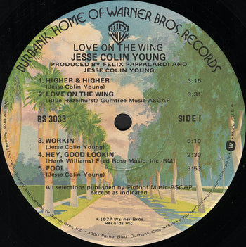 Love On The Wing - Young, Jesse Colin