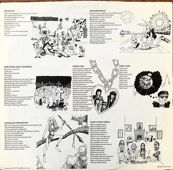 Rocket To Russia - Ramones