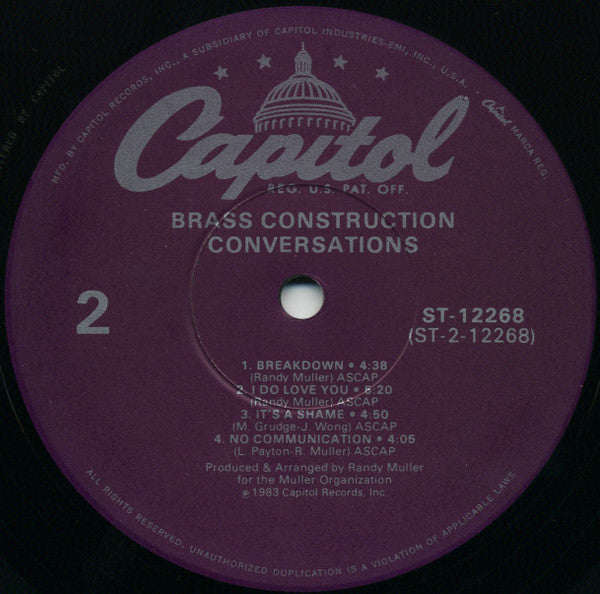 Conversations - Brass Construction
