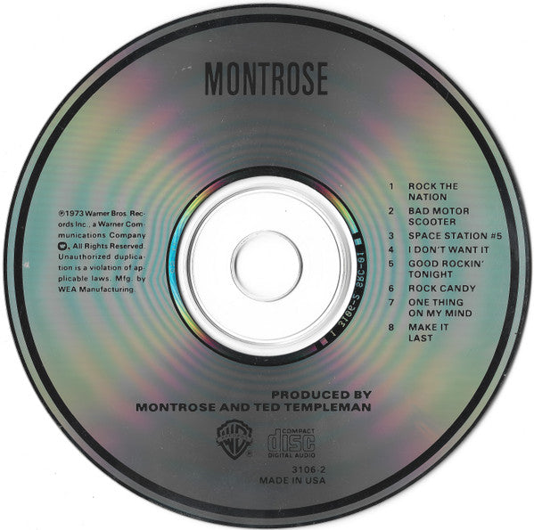 Montrose - Montrose [CD]