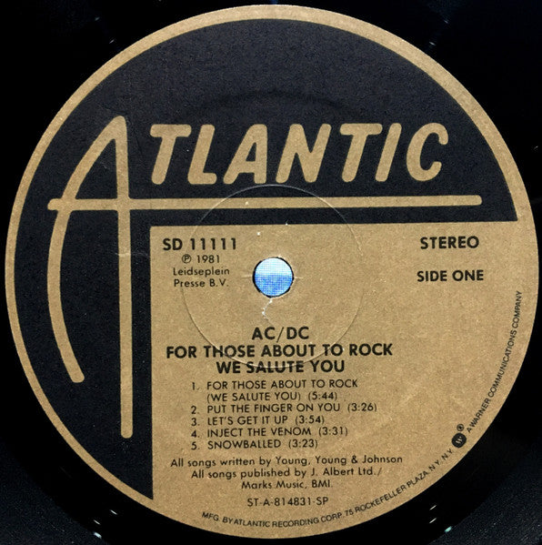 For Those About To Rock - AC/DC