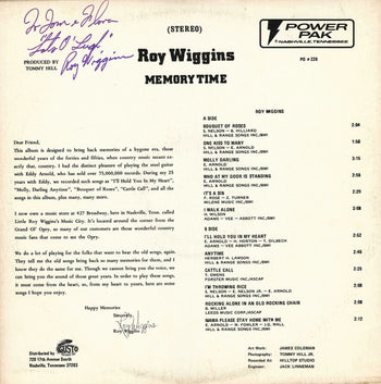 Memory Time - Wiggins, Roy