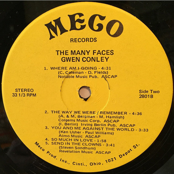 The Many Faces - Conley, Gwen