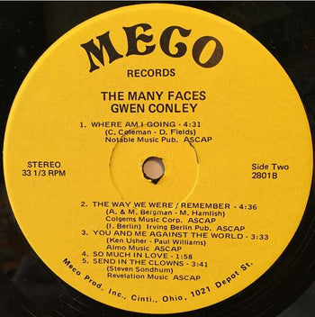 The Many Faces - Conley, Gwen