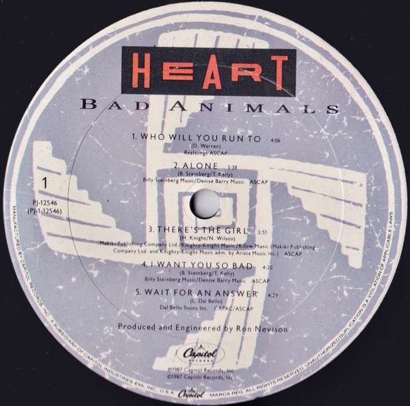 Bad Animals - Heart