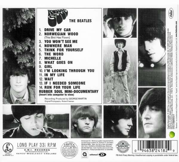 Rubber Soul - The Beatles [CD]