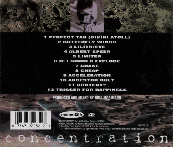 Concentration - Machines Of Loving Grace