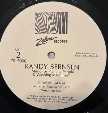 Music For Planets, People & Washing Machines - Bernsen, Randy