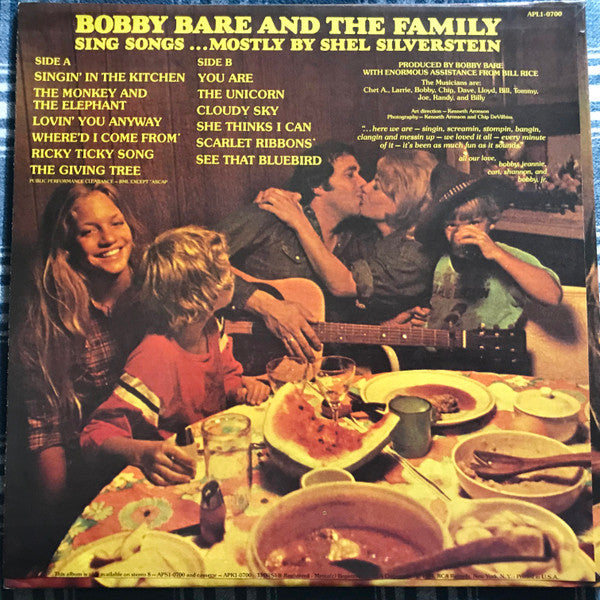 Singin' In The Kitchen - Bare, Bobby And The Family