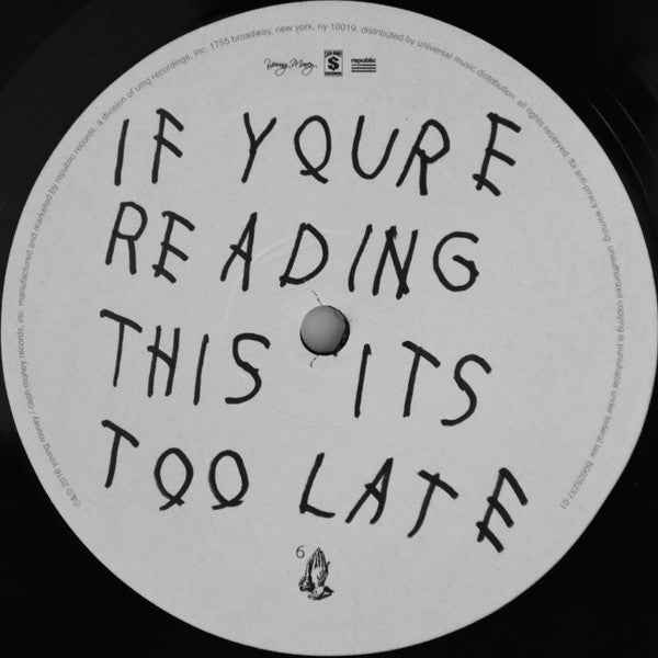 If You'Re Reading This It's Too Late - Drake