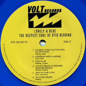 Lonely and Blue: The Deepest Soul Of Otis Redding - Otis Redding [LP]