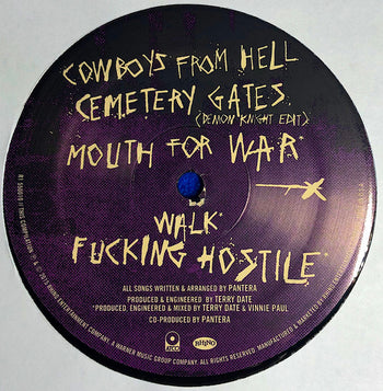 History Of Hostility - Pantera