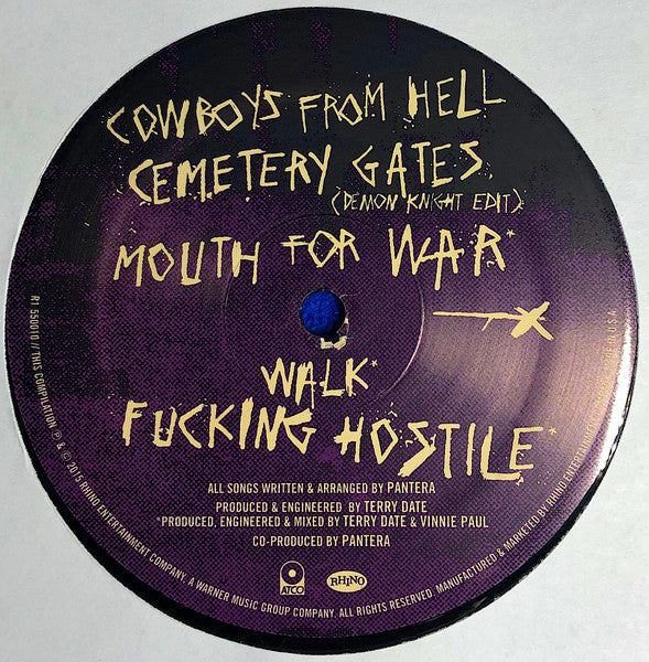 History Of Hostility - Pantera