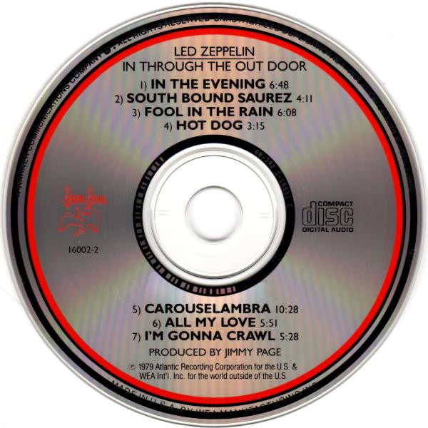 In Through The Out Door - Led Zeppelin