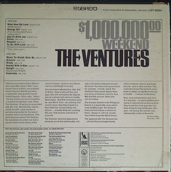$1,000,000.00 Weekend - Ventures, The
