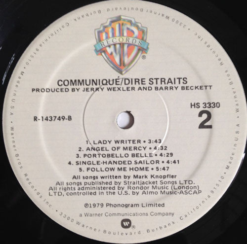Communiqué - Dire Straits