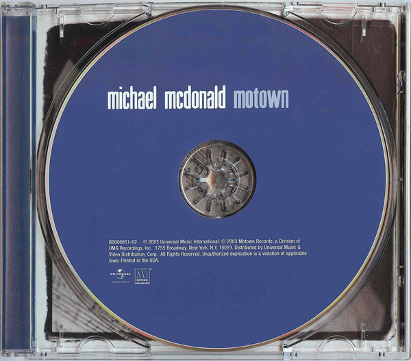Motown - Mcdonald, Michael