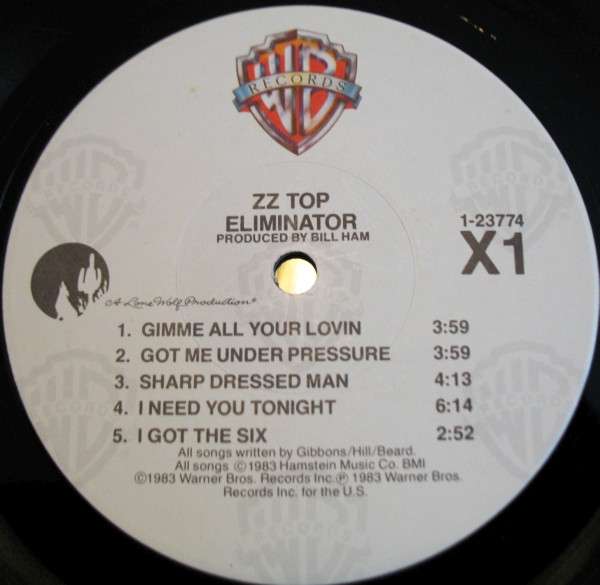 Eliminator - Zz Top