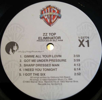 Eliminator - Zz Top