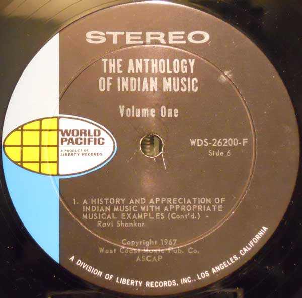 The Anthology Of Indian Music Volume One - Various