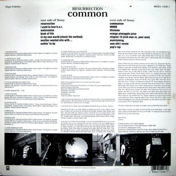Resurrection - Common