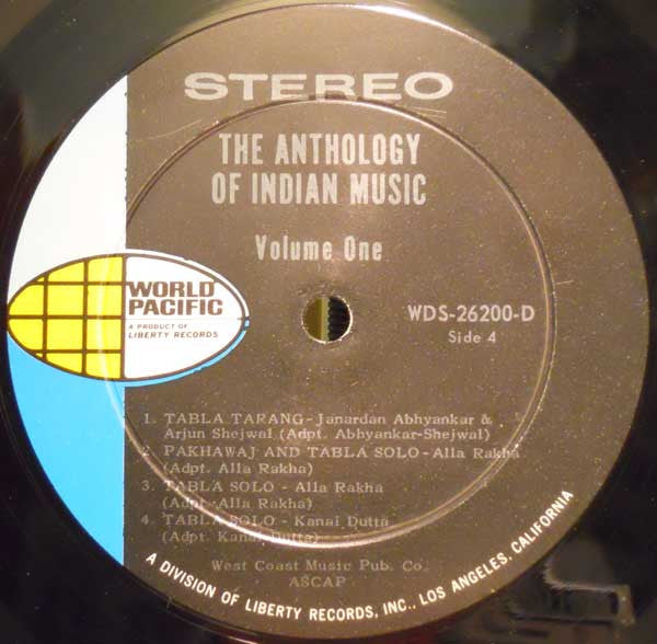 The Anthology Of Indian Music Volume One - Various
