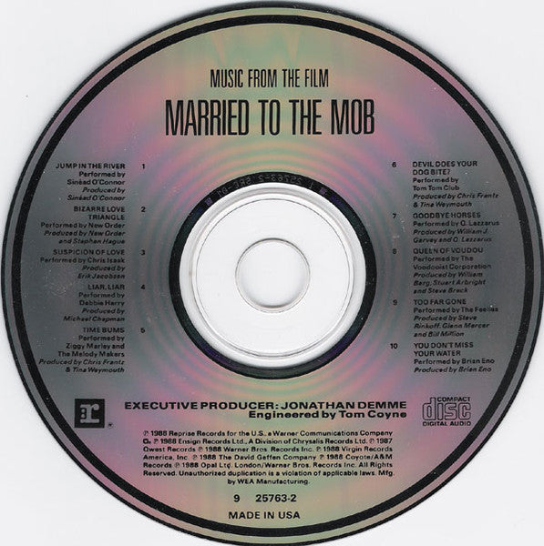 Music From The Film Married To The Mob - Various