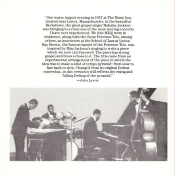 Pyramid - Modern Jazz Quartet