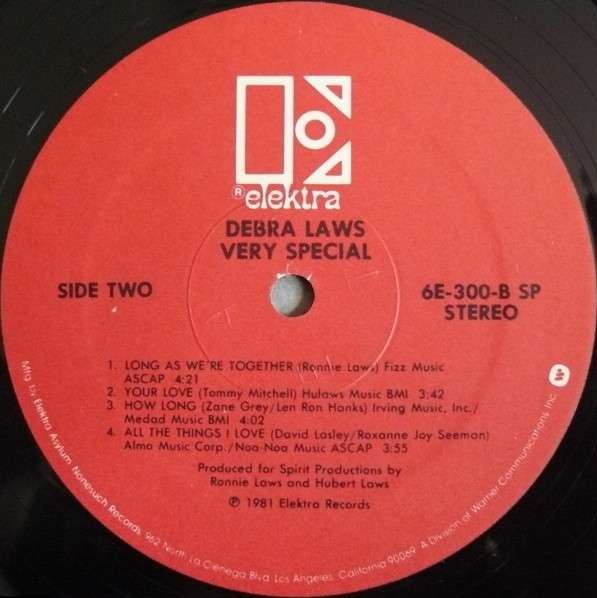Very Special - Laws, Debra