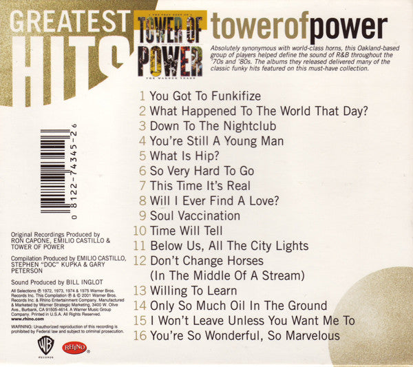 The Very Best Of - Tower Of Power