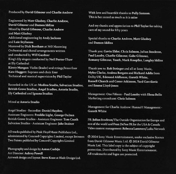 Luck And Strange - Gilmour, David