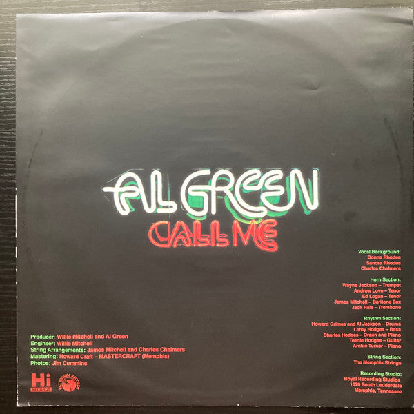 Call Me - Green, Al