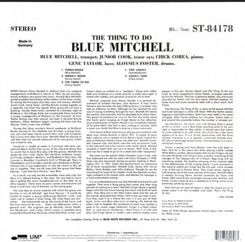 The Thing To Do - Mitchell, Blue