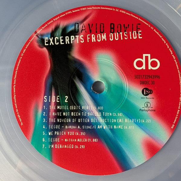 EXCERPTS FROM OUTSIDE - BOWIE,DAVID