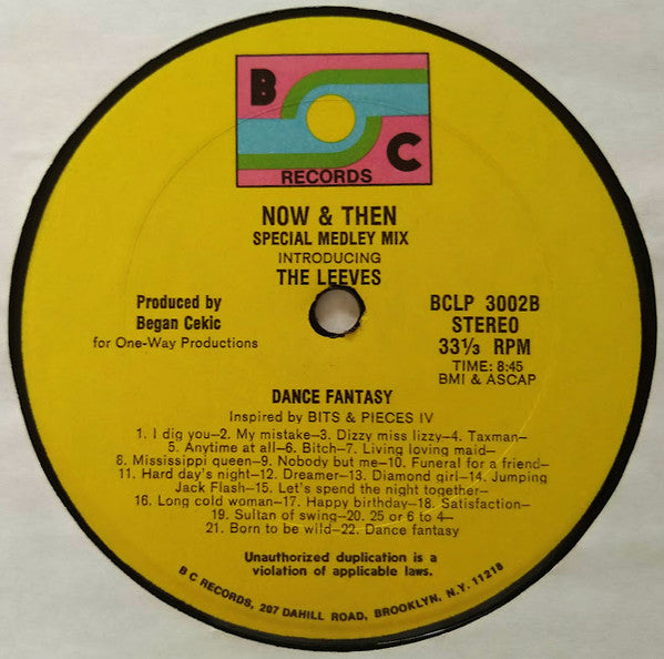 Now & Then (Special Medley Mix) - Leeves, The