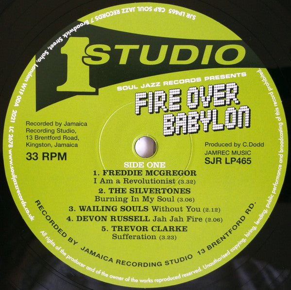 Soul Jazz Records Presents: Fire Over Babylon: Dre - Various