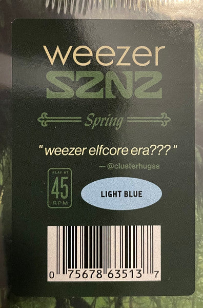 SZNZ: Spring  - Weezer